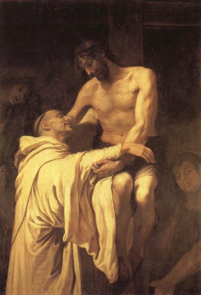 RIBALTA, Francisco Christ Embracing St.Bernard